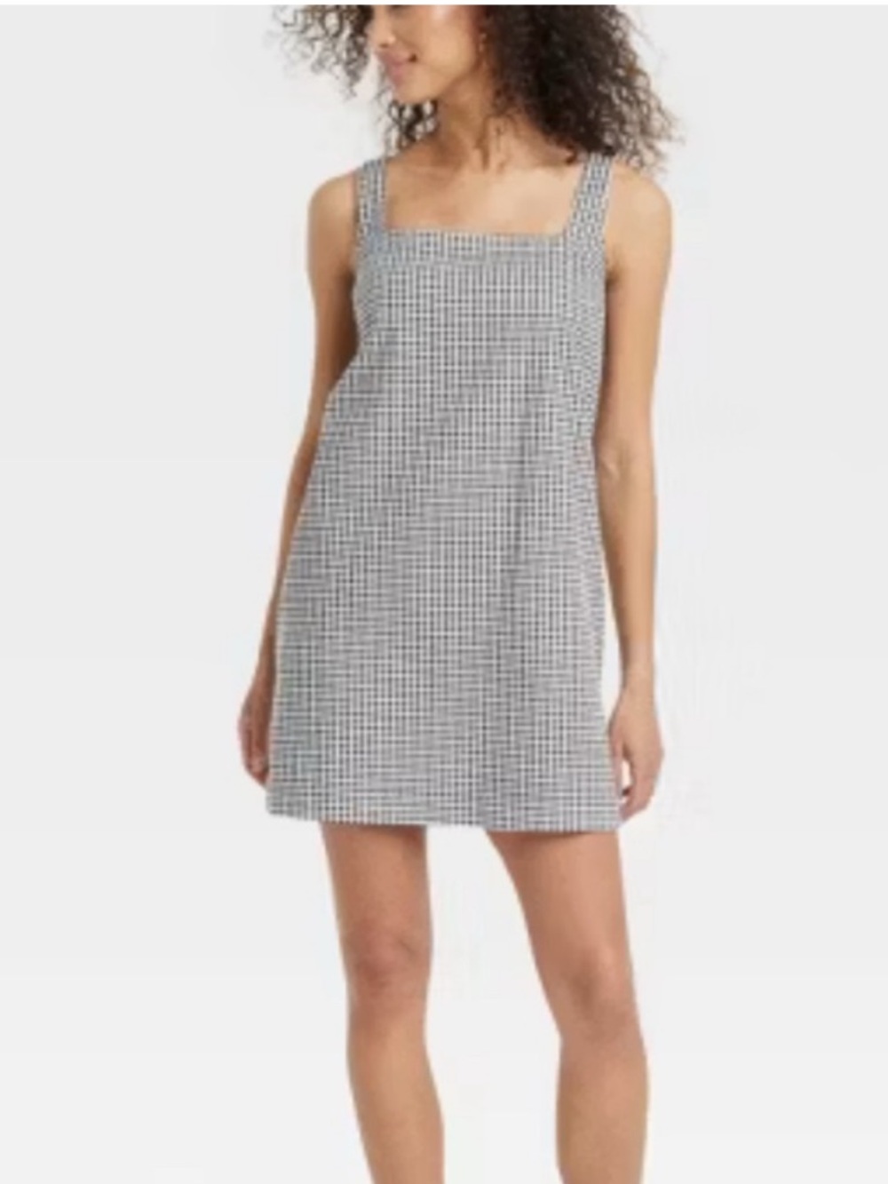 A New Day Gingham Women’s Medium Dress EUC